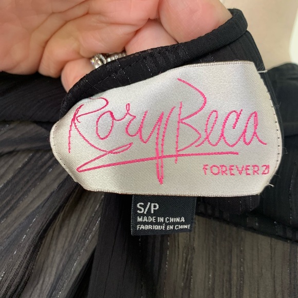 Black Sheer Blouse - Picture 4 of 7